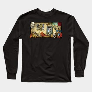 Dali Collage Long Sleeve T-Shirt